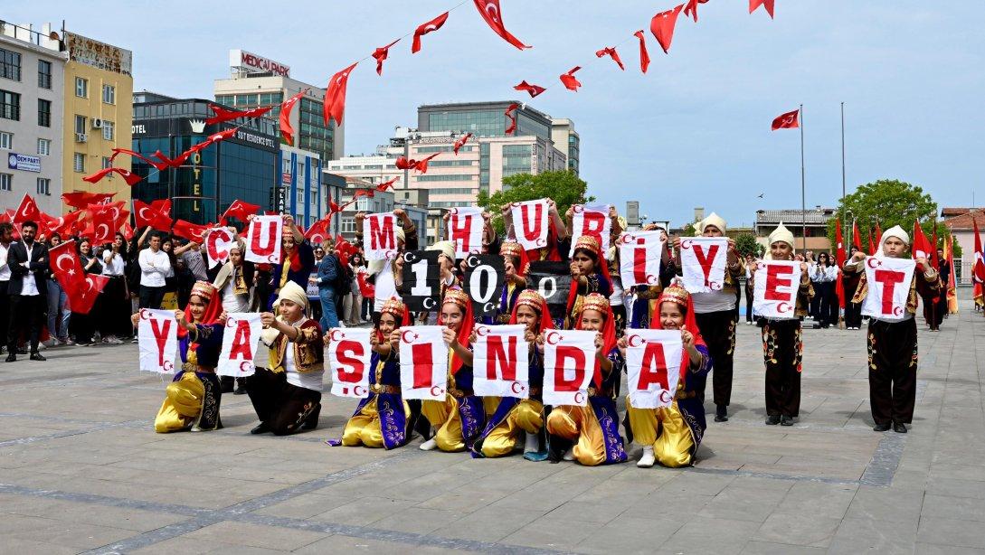 19 Mayıs Atatürk'ü Anma Gençlik ve Spor Bayramı İlçemizde Coşkuyla Kutlandı